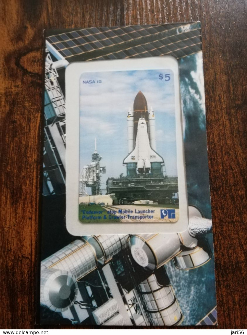 UNITED STATES  NASA SERIES  /SPACE SHUTTLE/NO 5 T/M 20  PTI  SCARCE/16CARDS /IN ENVELOP / MINT/LIMITED EDITION ** 6162**