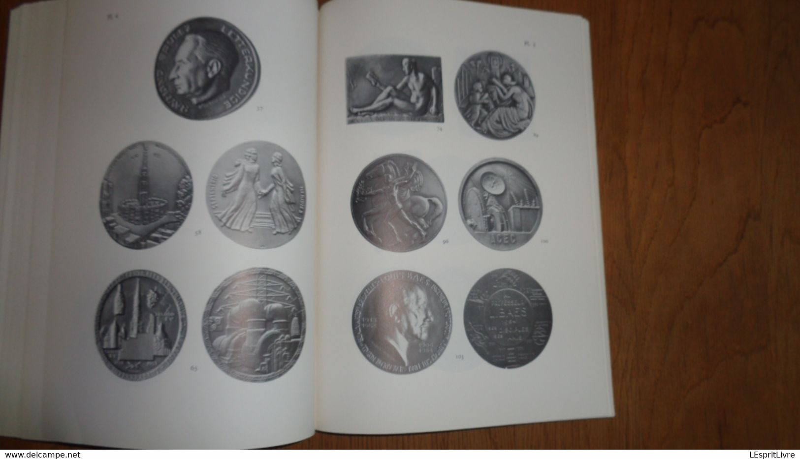 LA MEDAILLE EN BELGIQUE DE 1951 à 1976 Catalogue Médailles Commémoratives Belges Collection