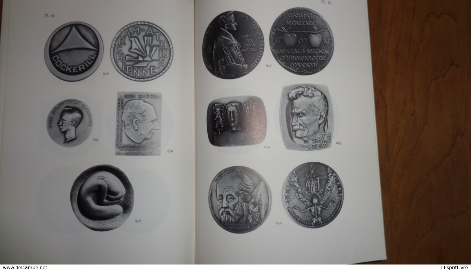 LA MEDAILLE EN BELGIQUE DE 1951 à 1976 Catalogue Médailles Commémoratives Belges Collection