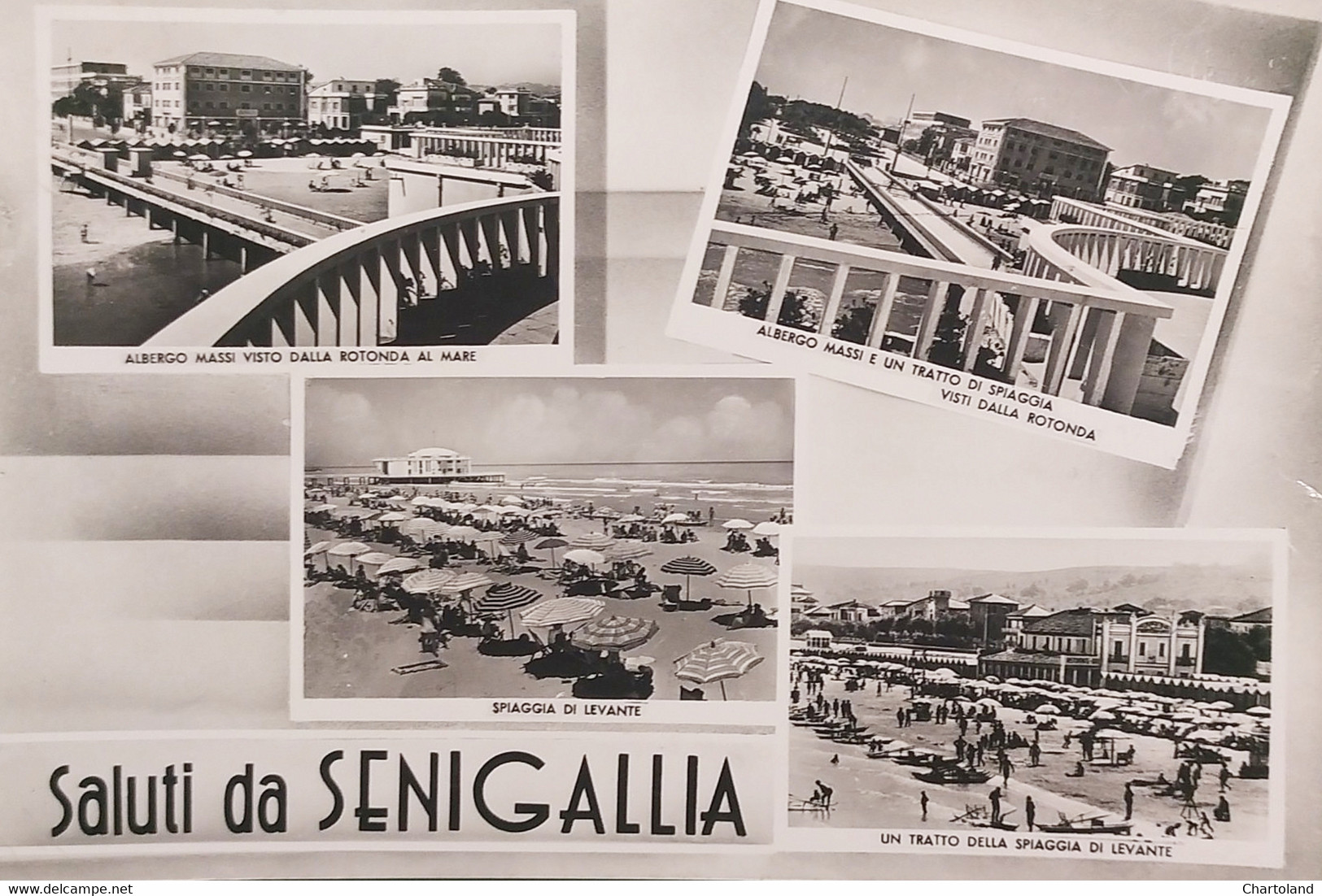 Cartolina - Saluti Da Senigallia - Vedute Diverse - 1955 - Ancona