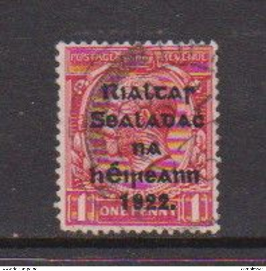 IRELAND    1922    1d  Red     Printed  By  Thom    USED - Used Stamps