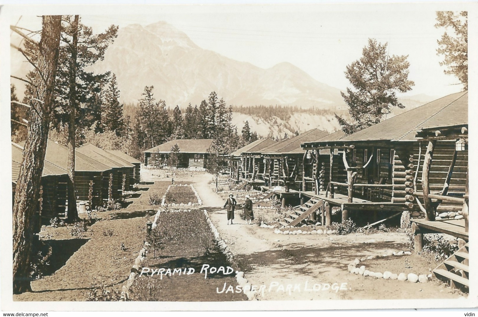 CANADA ALBERTA JASPER NATIONAL PARK Lot De 2 Cartes Postales Photos - Jasper