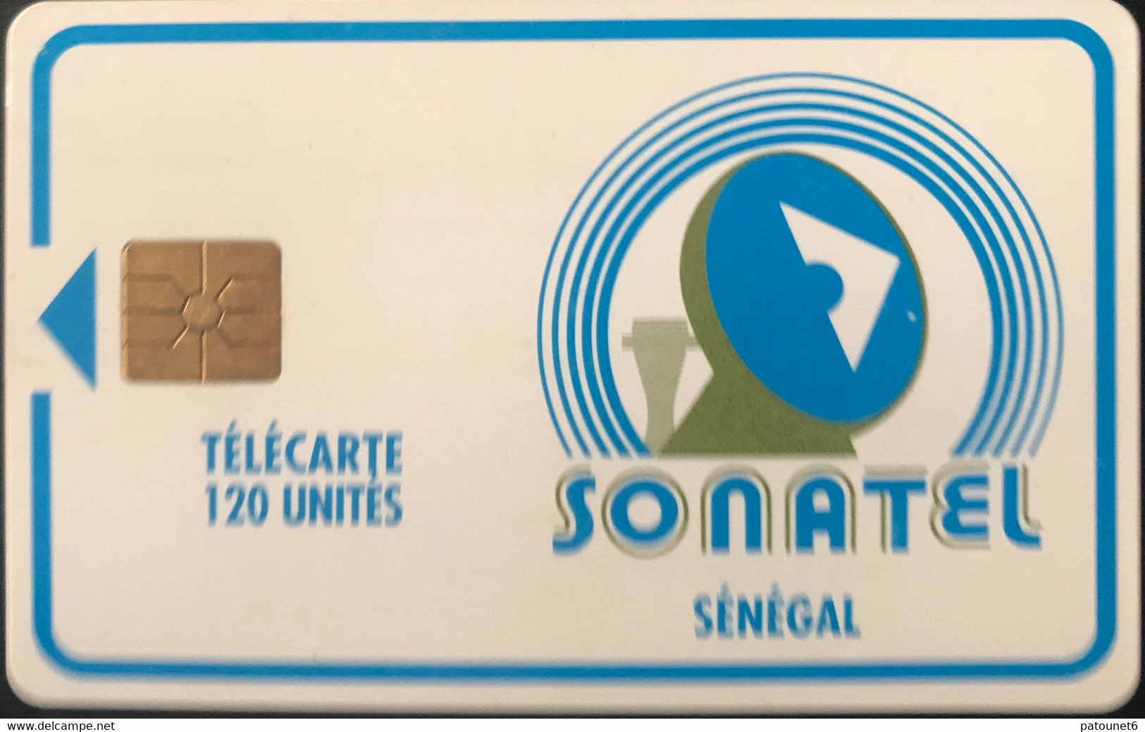 SENEGAL  - Phonecard  - SONATEL  -  SO2  -  120 Un. - Senegal
