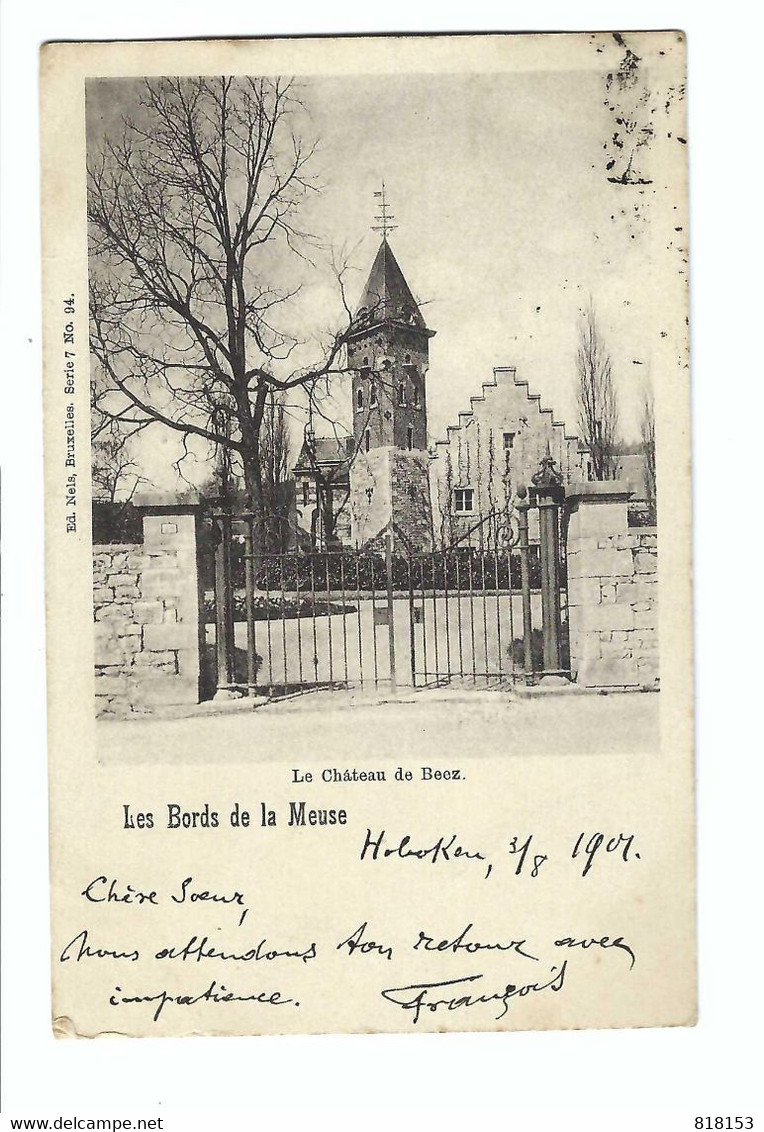 Le Château De Beez  1901 - Namur