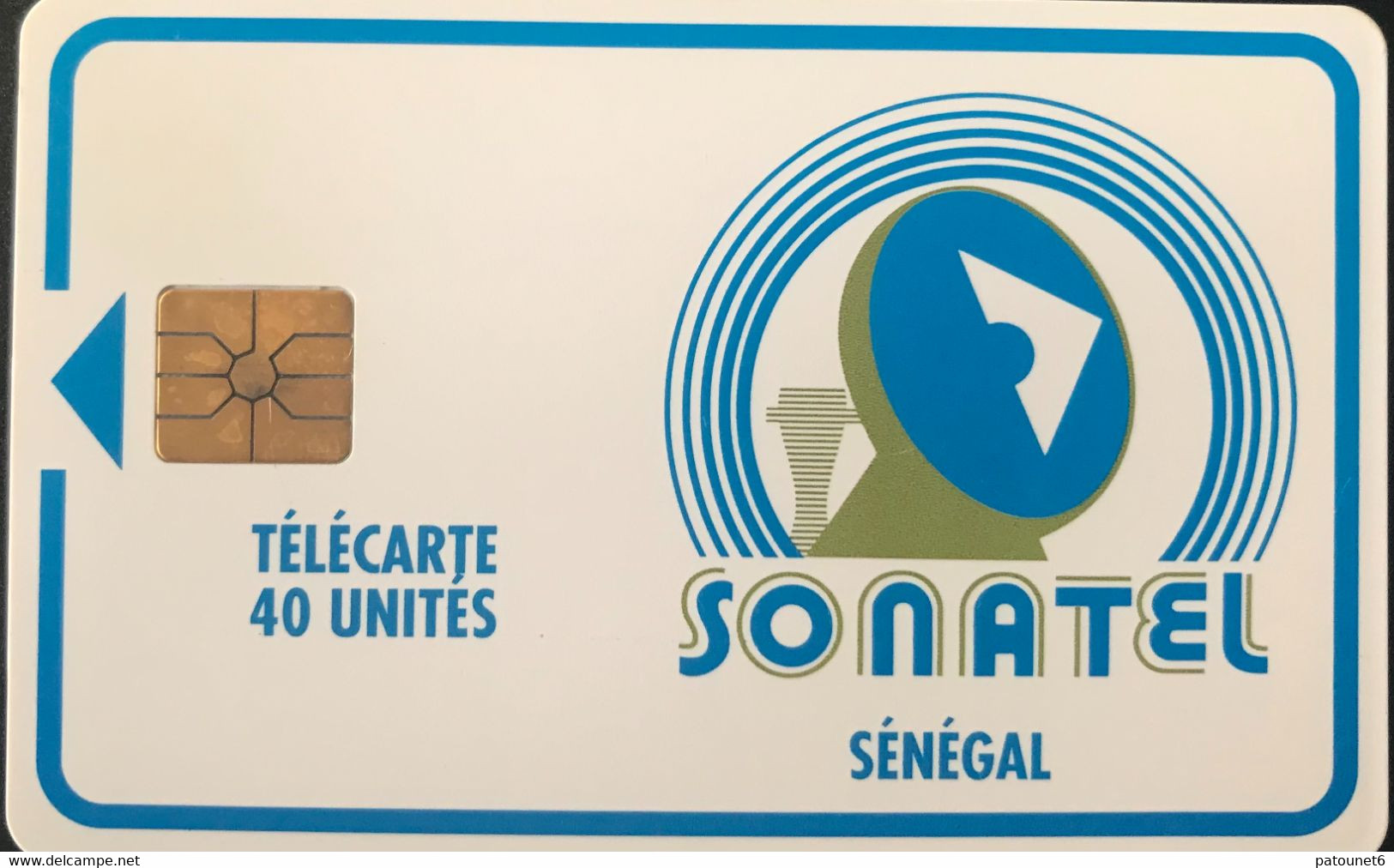 SENEGAL  - Phonecard  - SONATEL  -  SO2  -  40 Un. - Sénégal