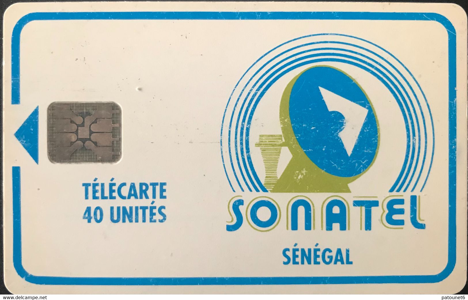 SENEGAL  - Phonecard  - SONATEL  -  SC5AN  -  40 Nu. - Sénégal