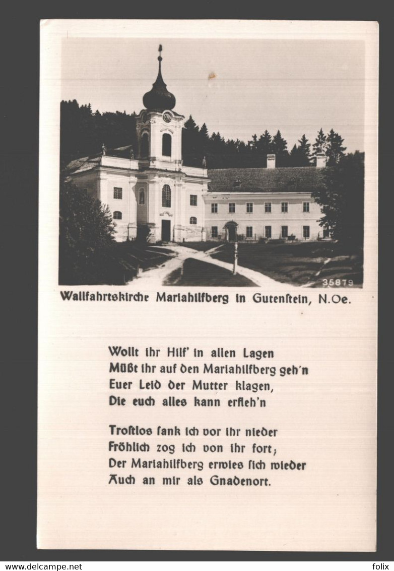 Gutenstein - Wallfahrtskirche Mariahilfberg - Gutenstein