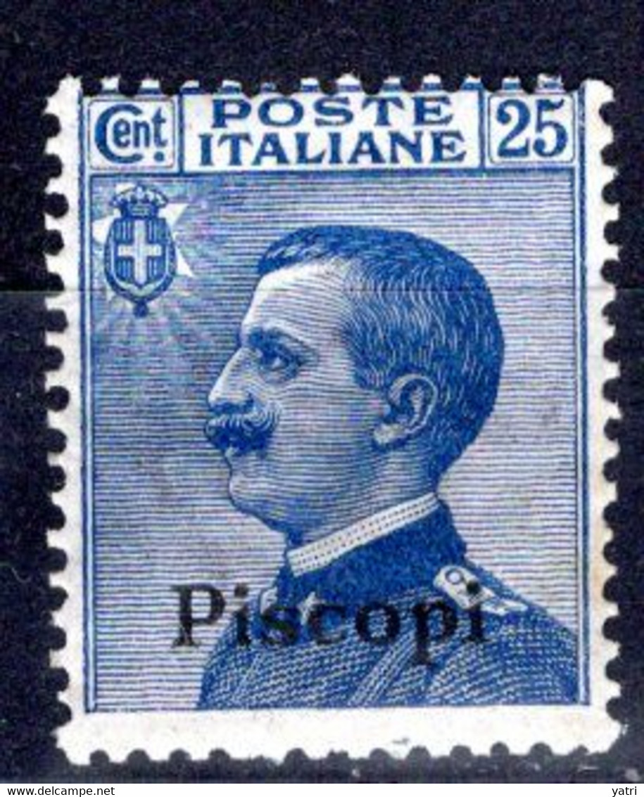 Egeo - Piscopi - 25 Centesimi ** - Ägäis (Piscopi)