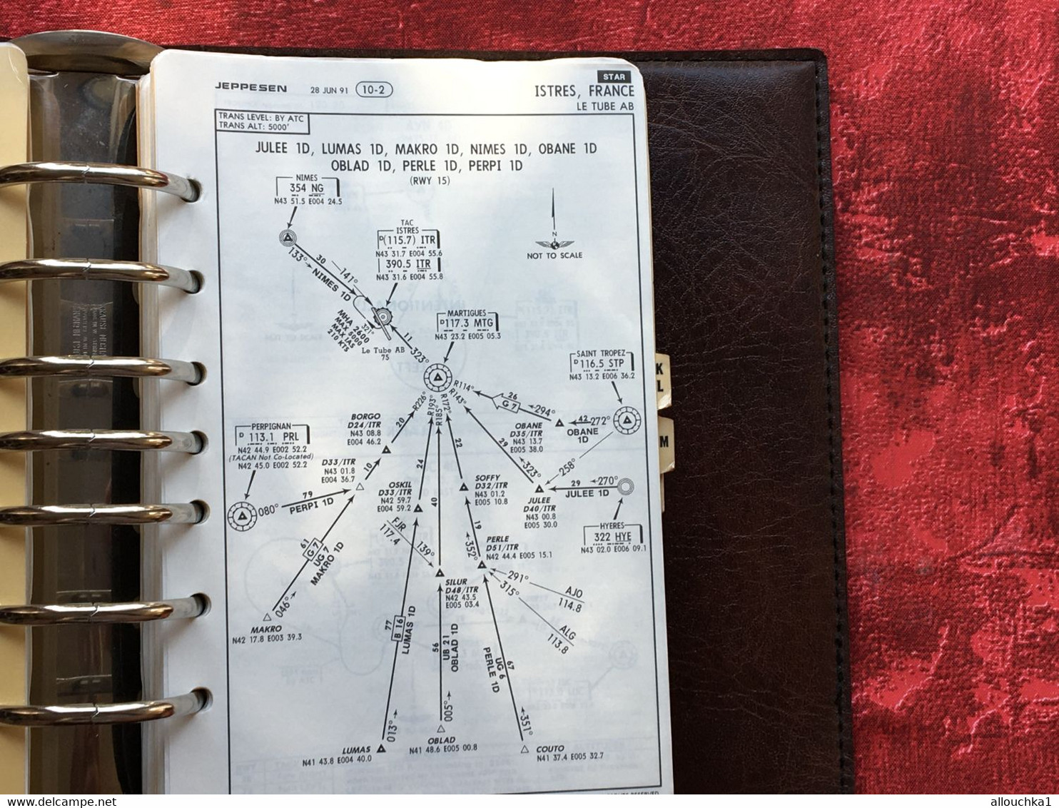 Transport Aviation Commerciale  Manuel Jeppesen Airway Manual service plans de vol aéroports de France-Suisse-Corse-