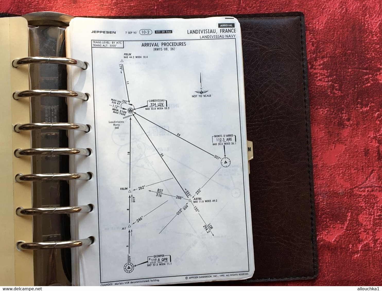 Transport Aviation Commerciale  Manuel Jeppesen Airway Manual service plans de vol aéroports de France-Suisse-Corse-