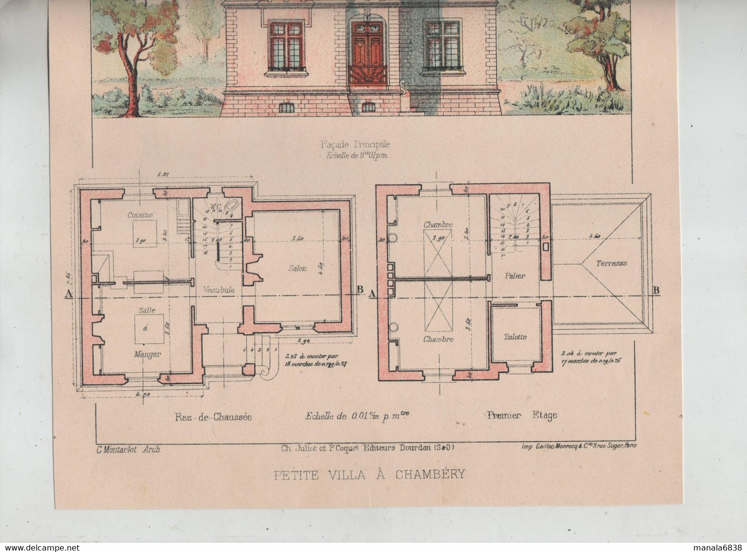 Habitations Economiques Petite Villa à Chambéry - Architektur