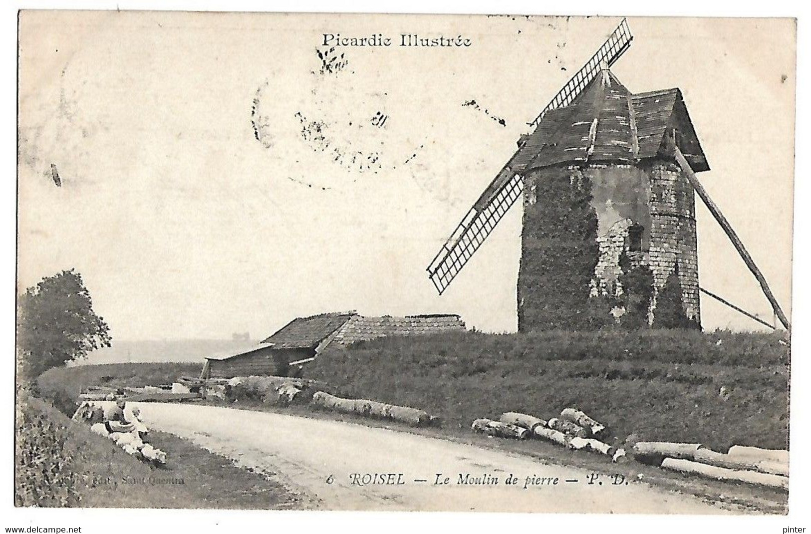 ROISEL - Le Moulin De Pierre  - MOULIN A VENT - Roisel