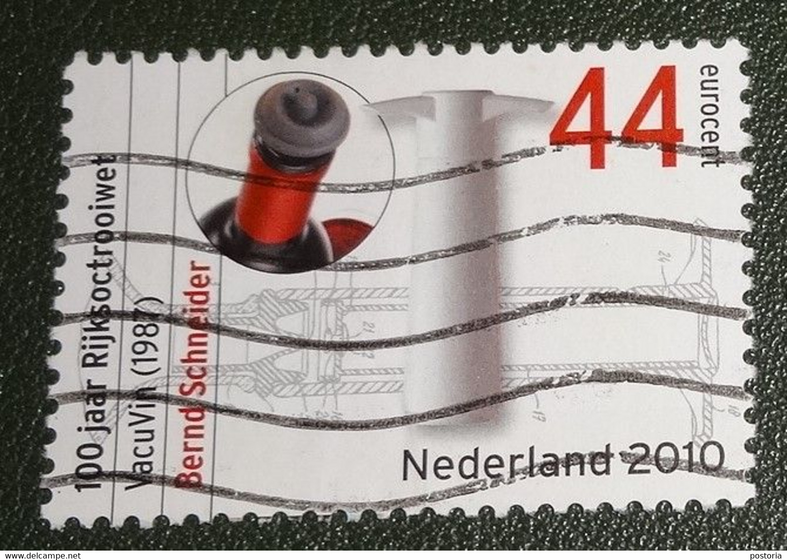 Nederland - NVPH - 2700 - 2010 - Gebruikt - Cancelled - Rijksoctrooiwet - Vacuvin - Gebraucht