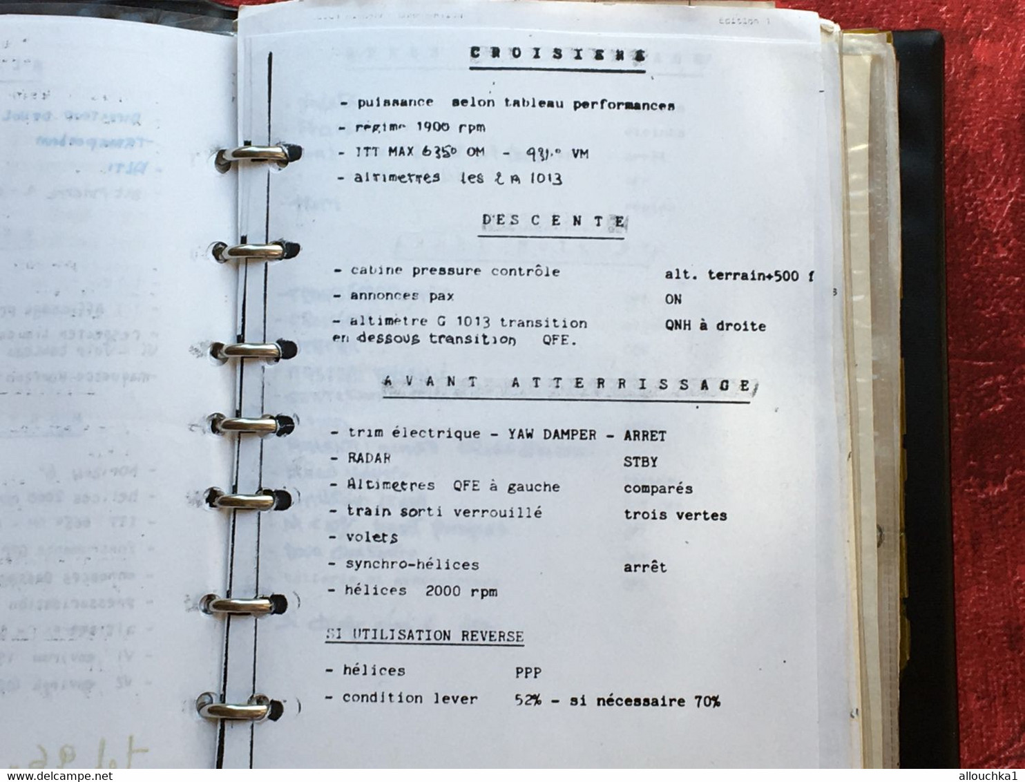 Beechkraft king air C90 Pilote operating Aviation  Manuel Jeppesen Airway Manual service plans vol aéroports France