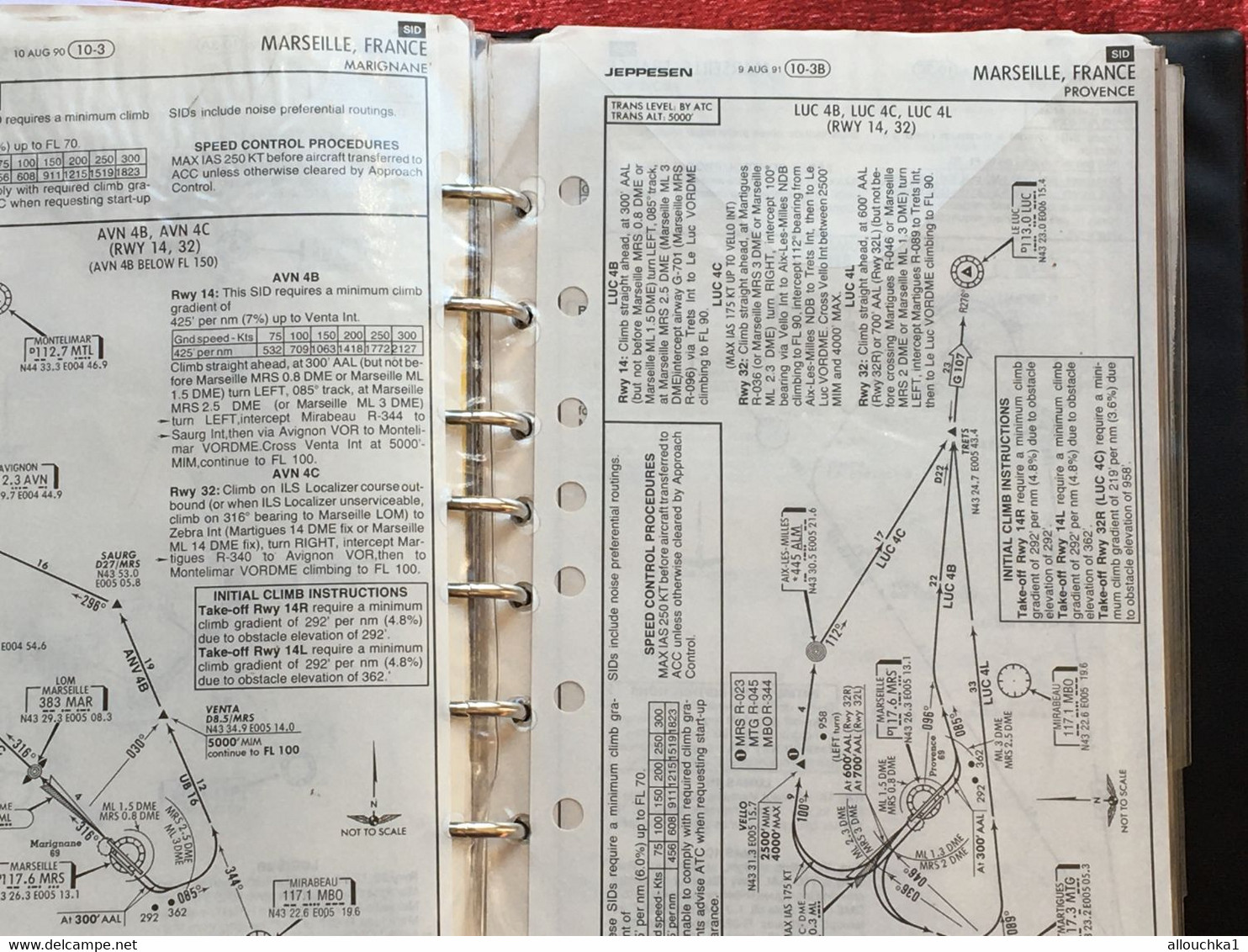 Beechkraft king air C90 Pilote operating Aviation  Manuel Jeppesen Airway Manual service plans vol aéroports France