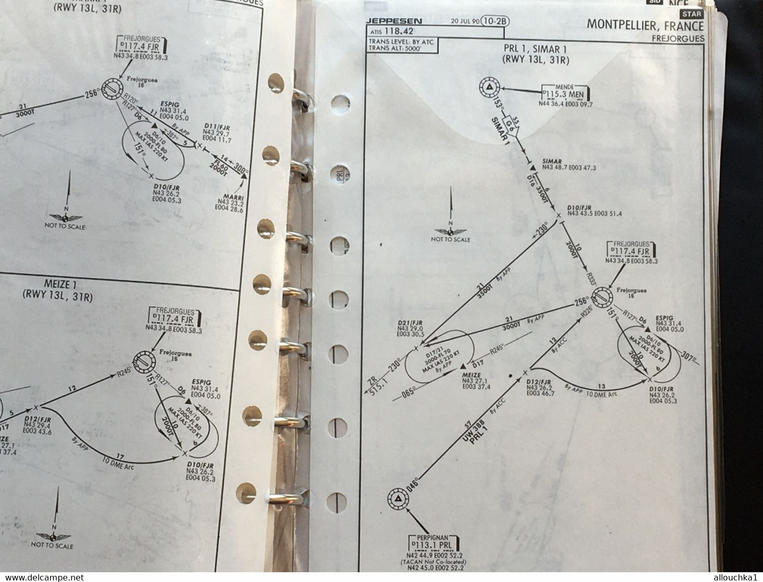 Beechkraft king air C90 Pilote operating Aviation  Manuel Jeppesen Airway Manual service plans vol aéroports France