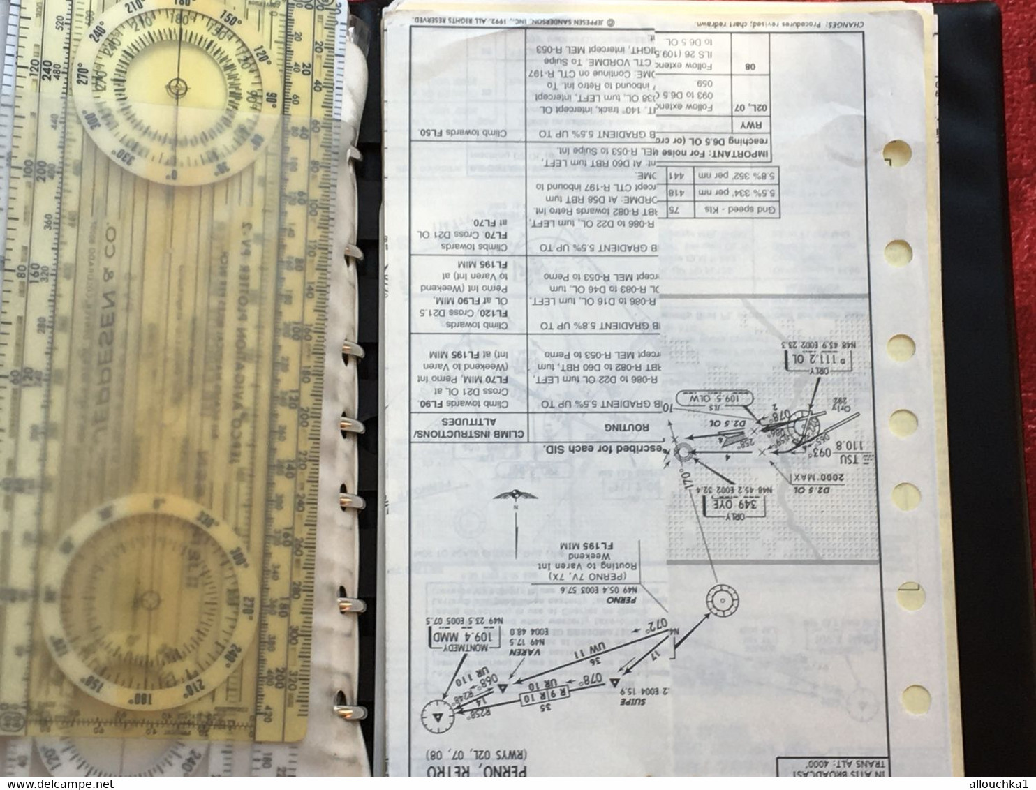 Beechkraft king air C90 Pilote operating Aviation  Manuel Jeppesen Airway Manual service plans vol aéroports France