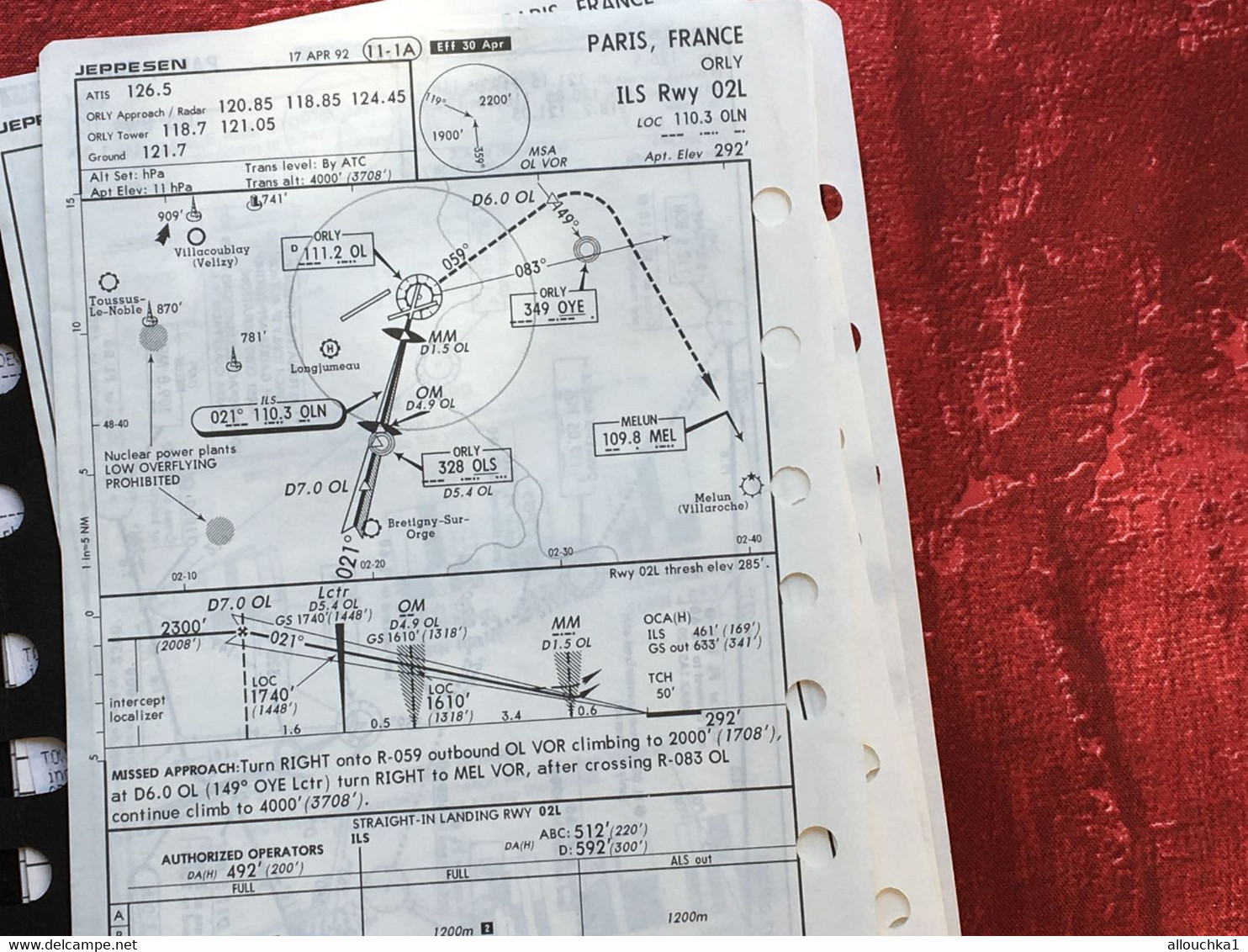 Beechkraft king air C90 Pilote operating Aviation  Manuel Jeppesen Airway Manual service plans vol aéroports France