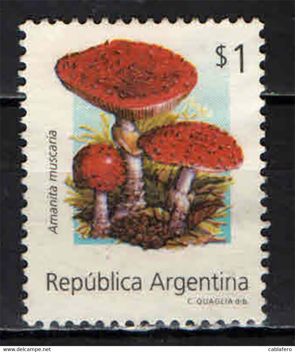 ARGENTINA - 1994 - AMANITA MUSCARIA - USATO - Used Stamps