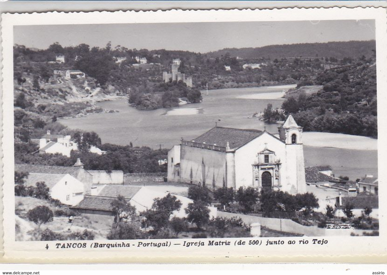 Portugal -Postal  Nº4  Tancos -Barquinha - Santarem
