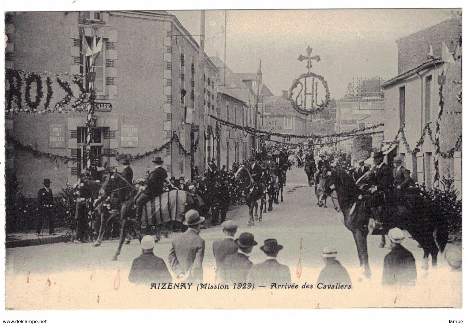 AIZENAY - Mission 1929 - 10 Cartes Postales - état Divers ( Voir Note ) - Aizenay