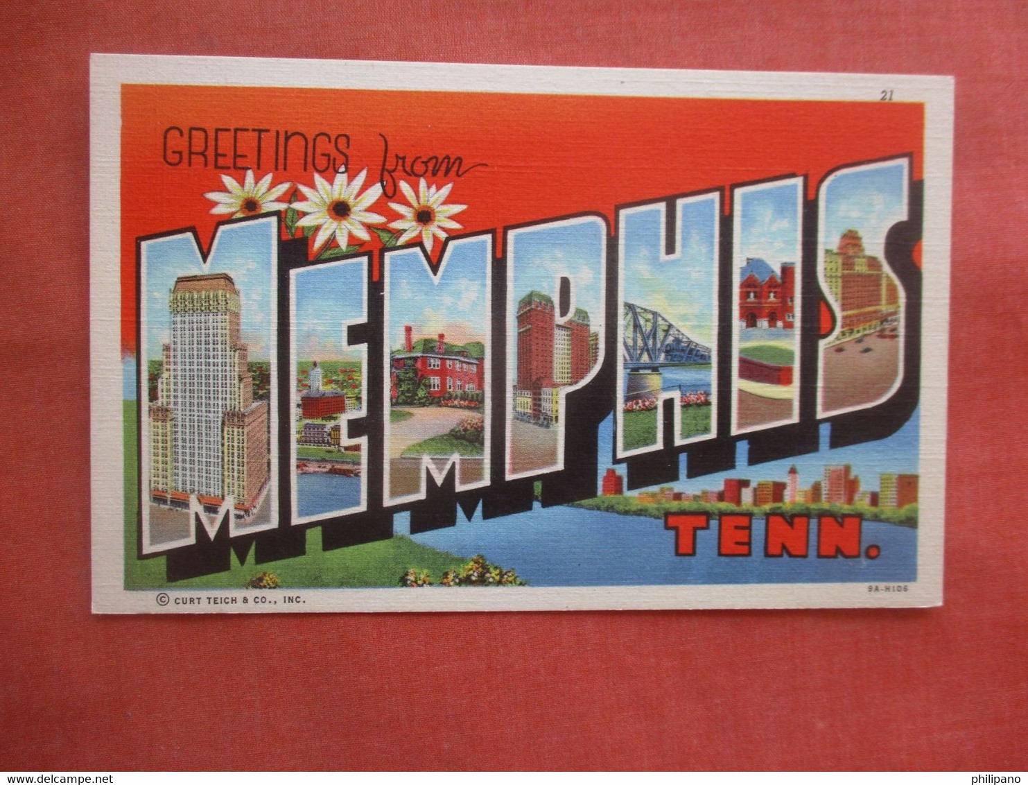 Greetings  Memphis  - Tennessee > Memphis  Ref 5220 - Memphis