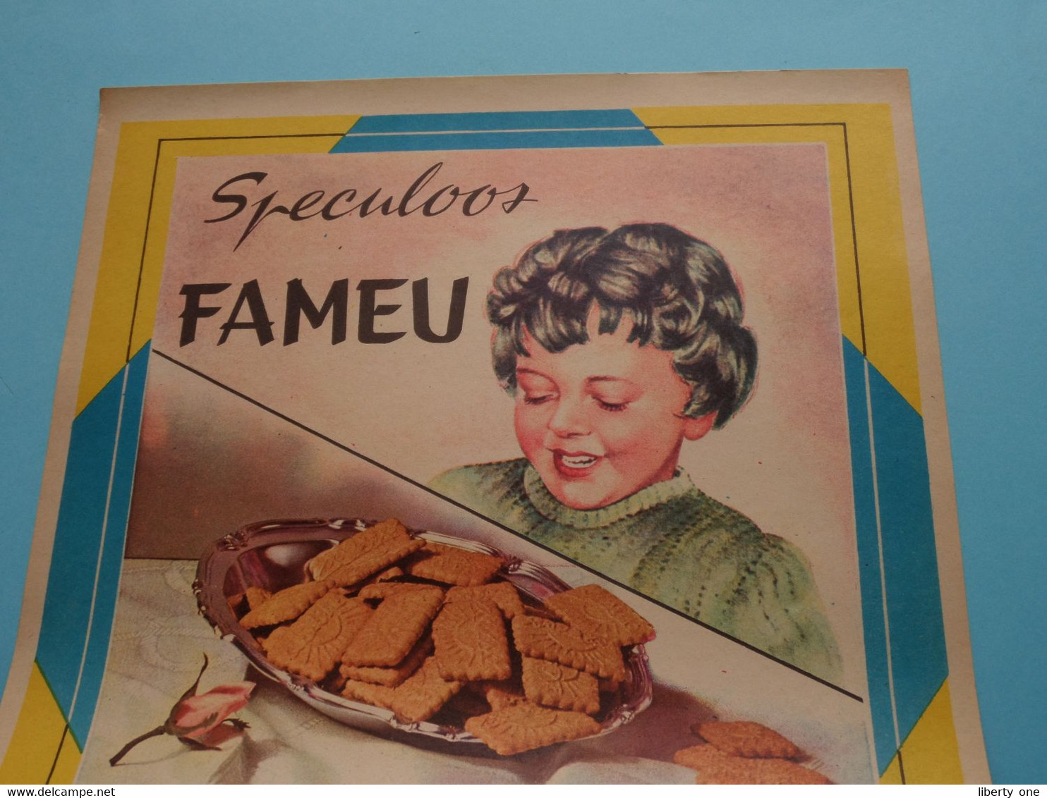 Speculoos FAMEU ( VANDER ELST > H.R. Leuven 396 ) Formaat A4 ( Zie/voir Photo > Scan ) Wikkel / Verpakking ! - Altri & Non Classificati