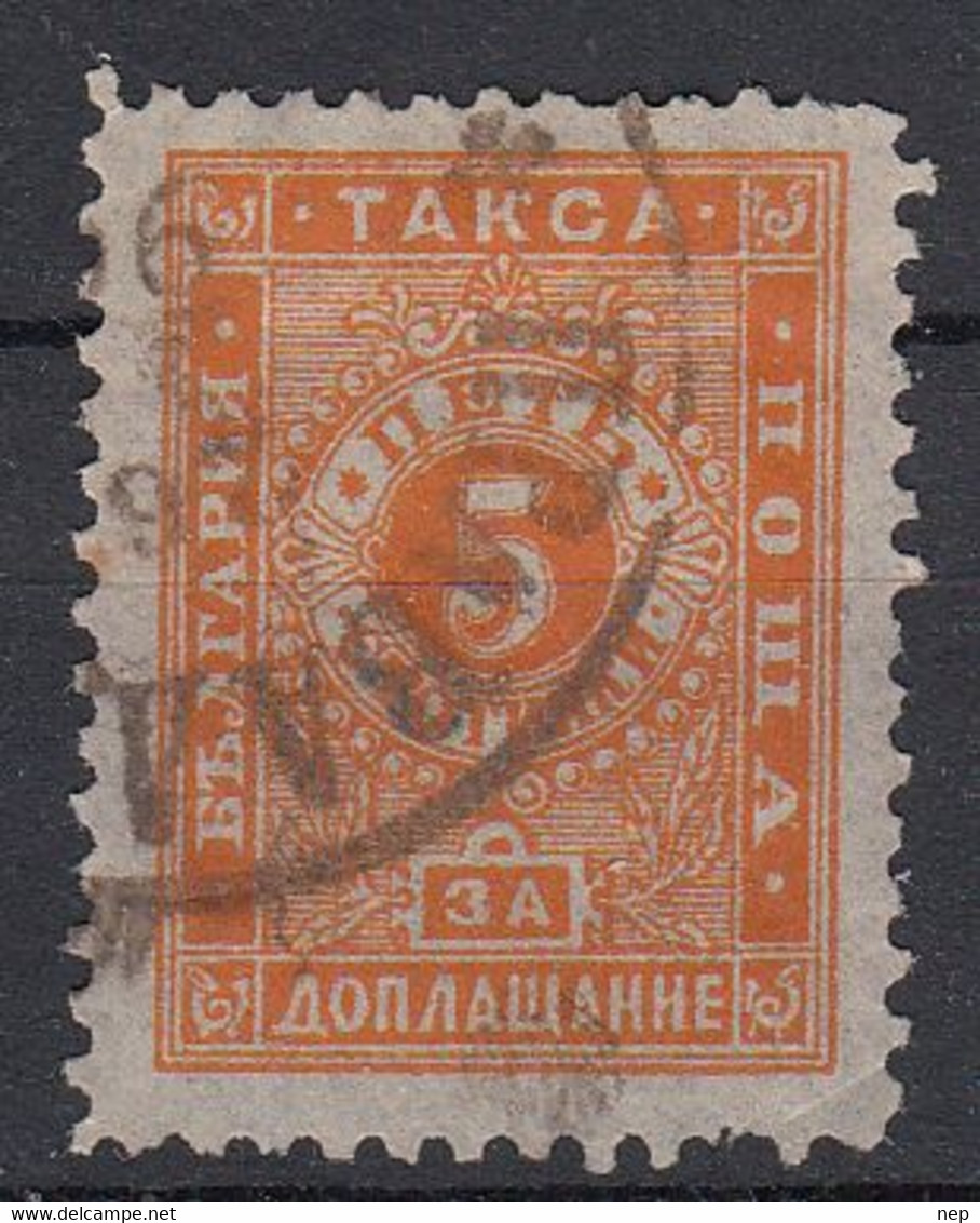 BULGARIJE - Michel - 1893 - Nr 10 (T/D 11 1/2) - Gest/Obl/Us - Timbres-taxe