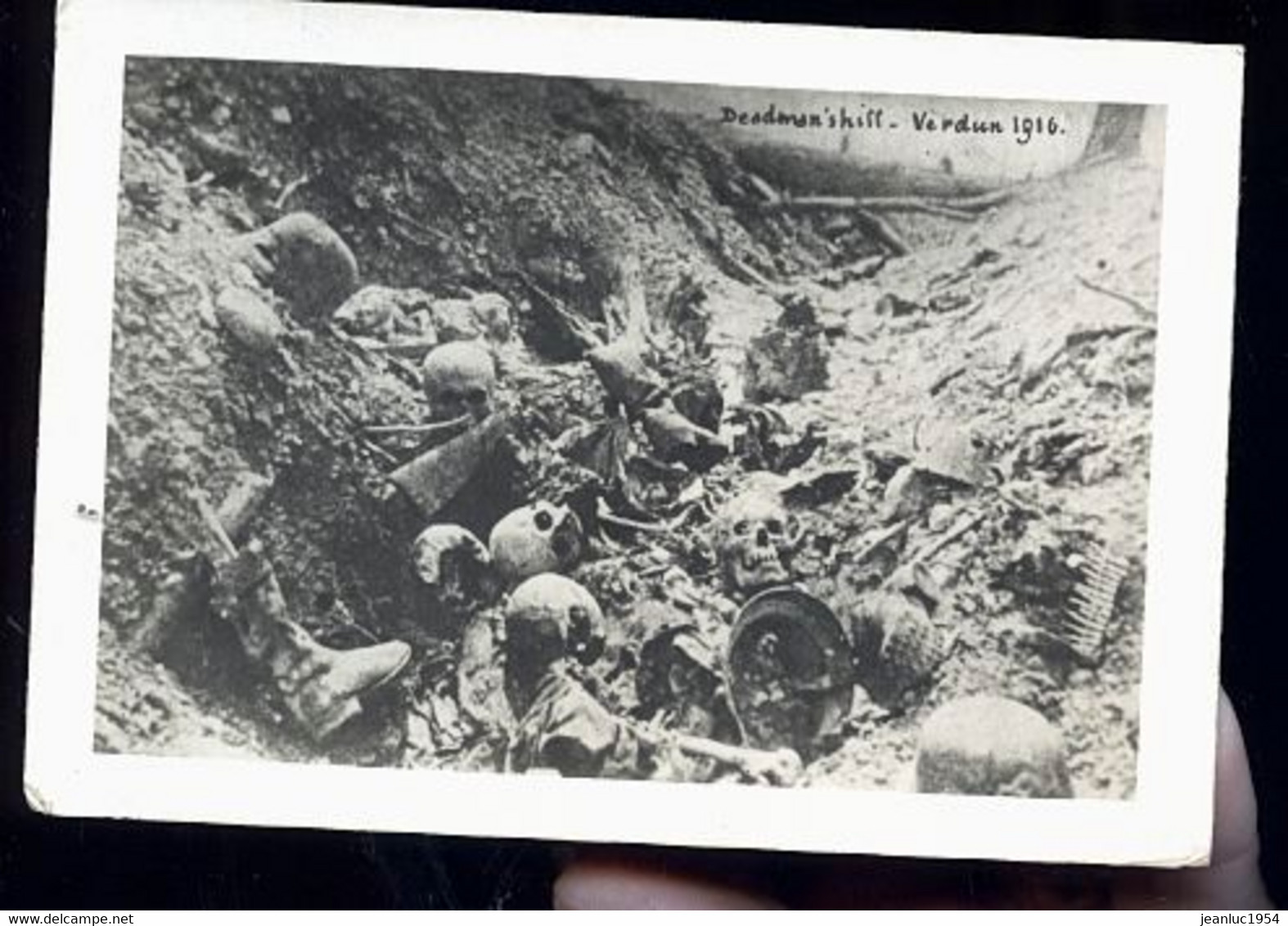 VERDUN 1916 CADAVRES    PHOTO ALLEMANDE - Verdun