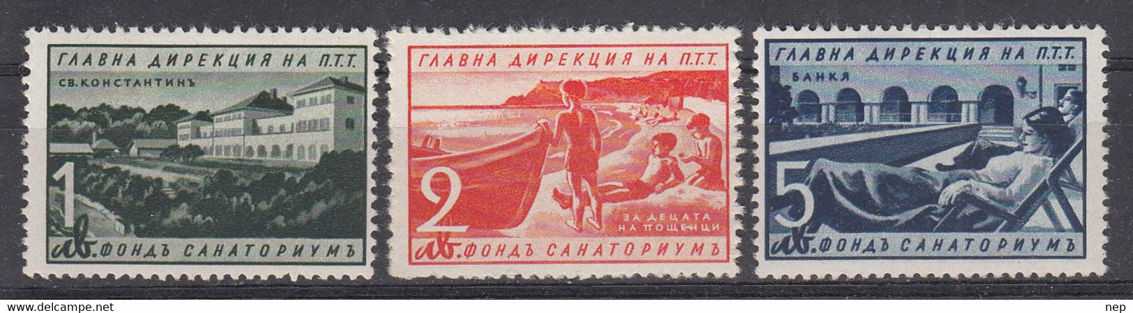 BULGARIJE - Michel - 1941 - Nr 16/18 (Welwillendheidszegels) - MH* - Official Stamps