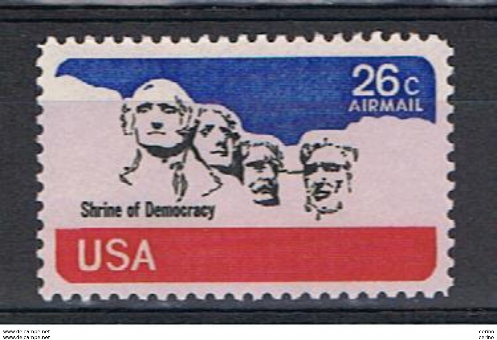 U.S.A.:  1974  AIR  MAIL  MEMORIAL  -  26 C. UNUSED  STAMP  -  YV/TELL. 81 - 3b. 1961-... Nuevos