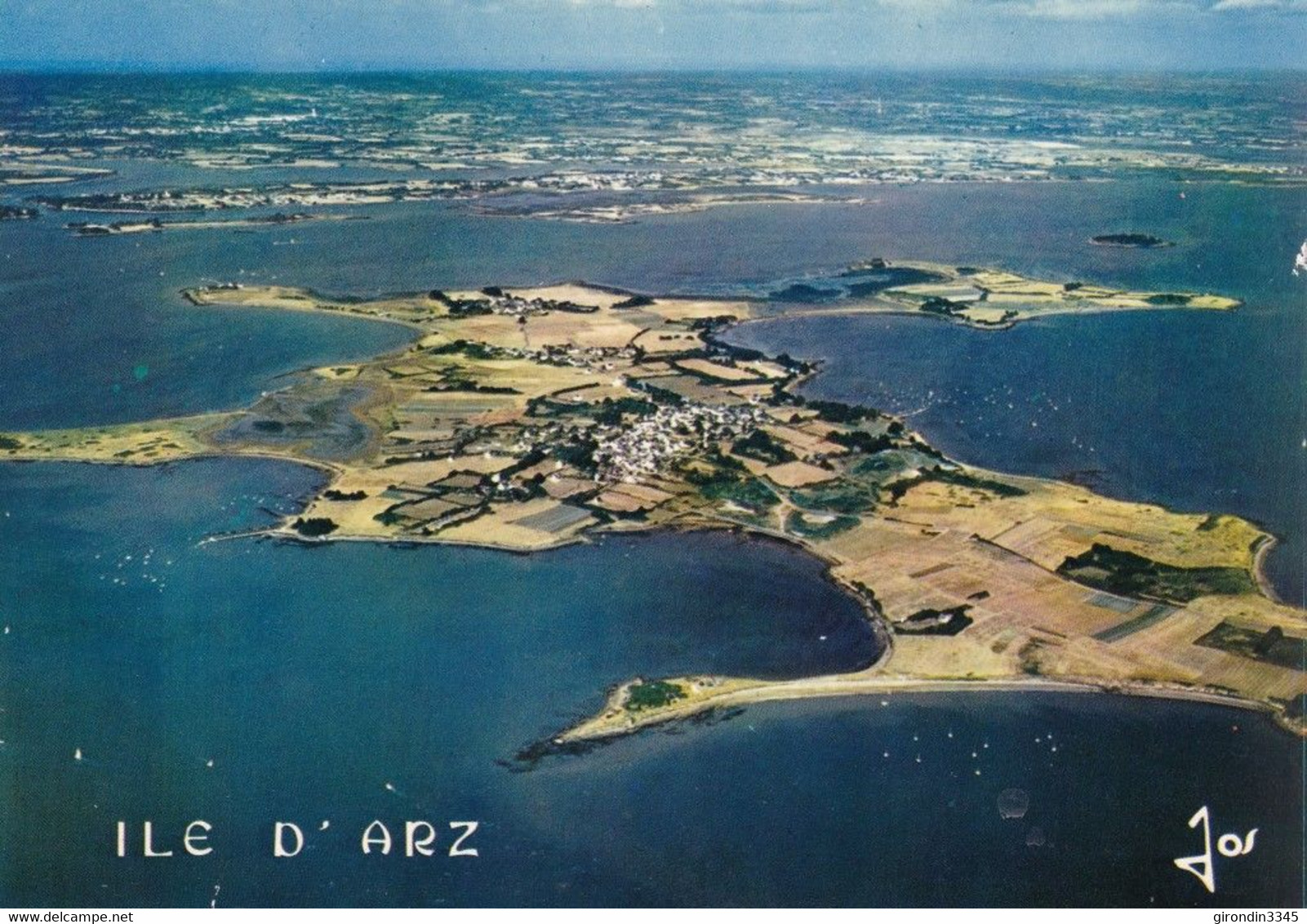 BRETAGNE Ile D'ARZ Vue Aérienne - Ile D'Arz