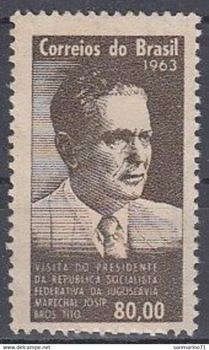 BRAZIL 1043,unused,Josip Broz Tito - Unused Stamps