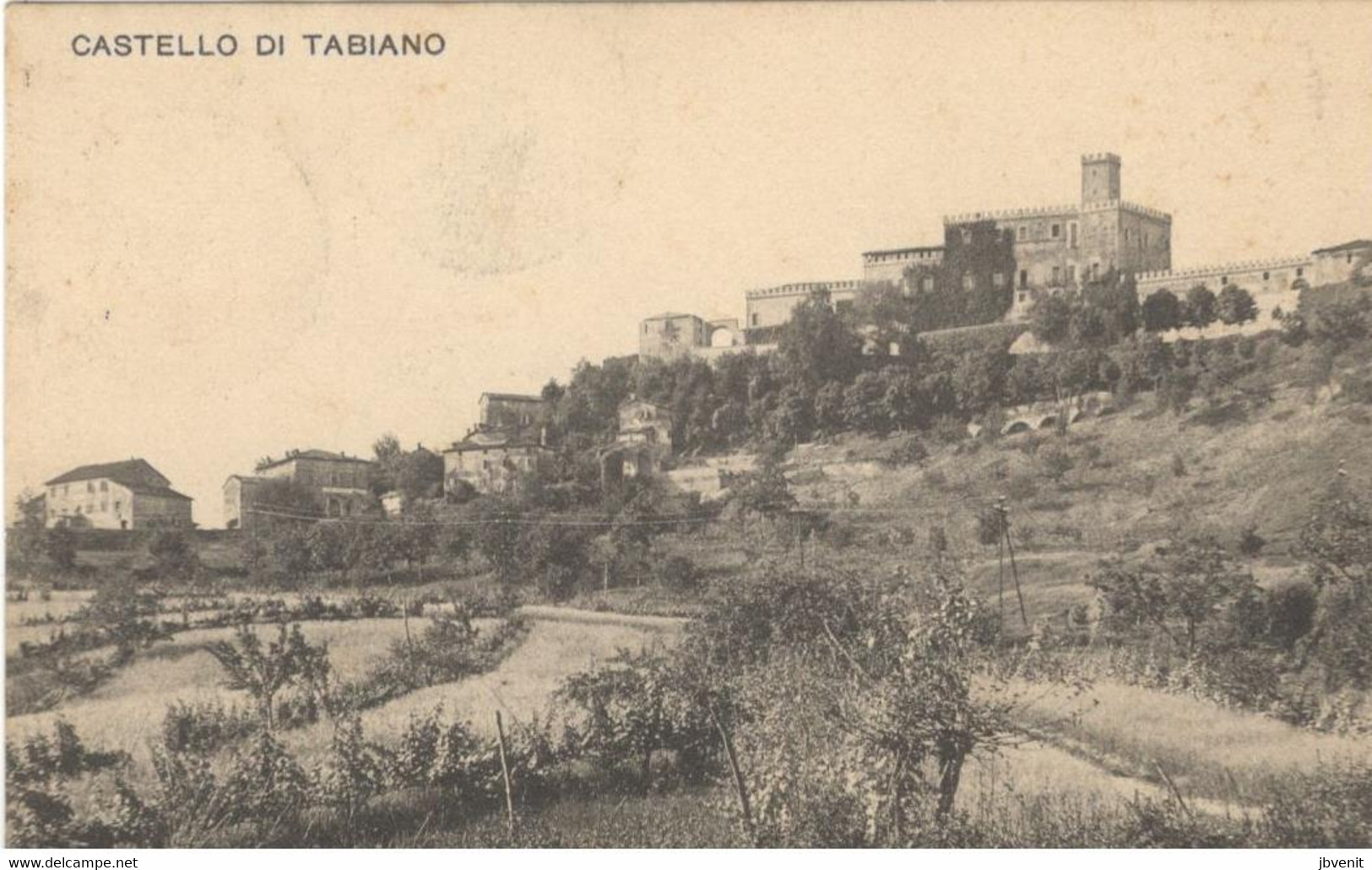 CASTELLO Di TABIANO (PARMA) - Panorama  - Edit. Adamo Mattioli - 1912 - Parma