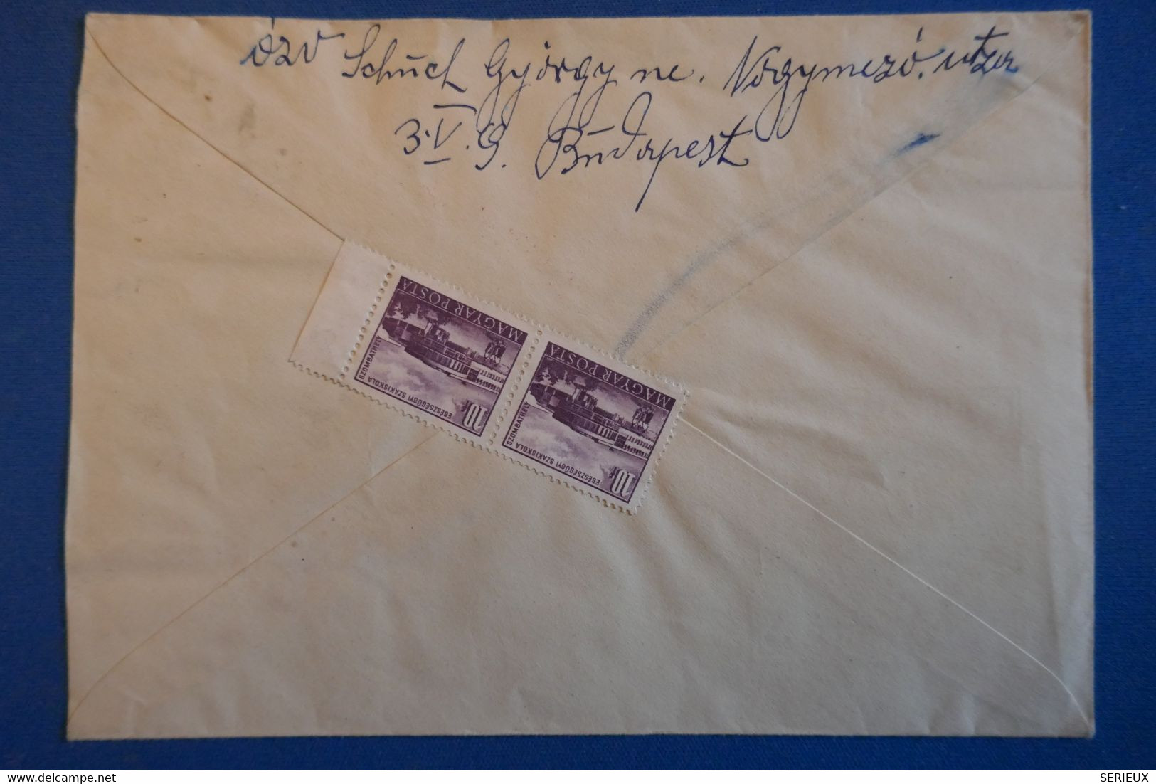 AD12 HONGRIE  BELLE  LETTRE RECOM.   1955 BUDAPEST    +  + AFFRANCH. INTERESSANT - Covers & Documents