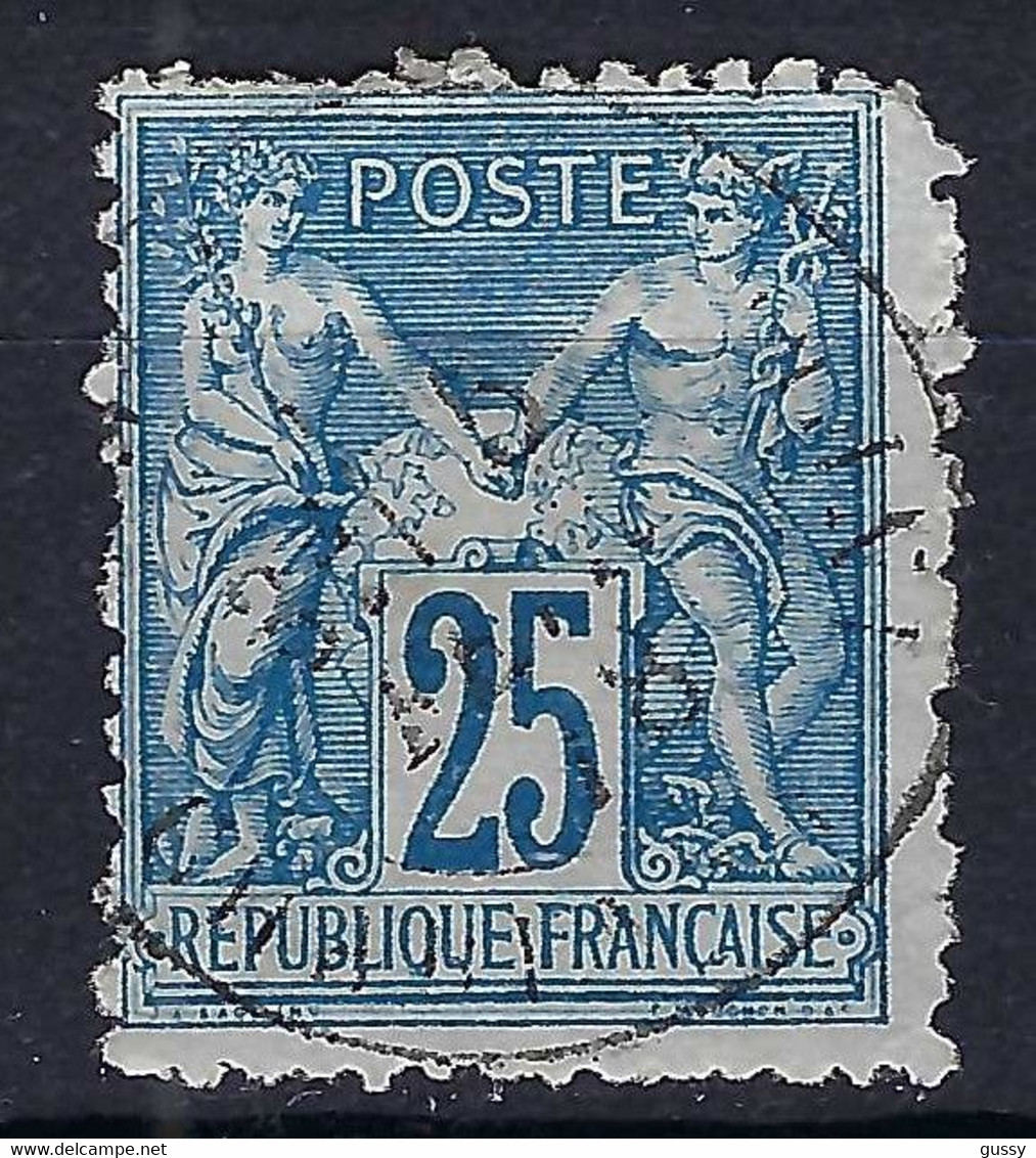 FRANCE: Le Y&T 79, Obl. CAD - 1876-1898 Sage (Tipo II)