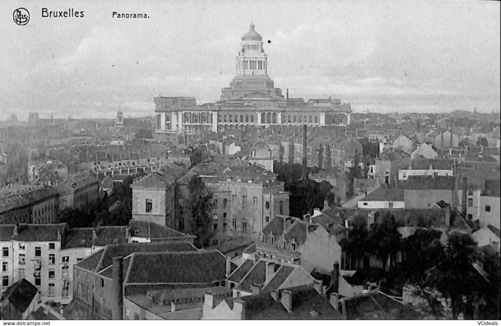 035 909 - CPA - Belgique - Bruxelles - Panorama - Squares