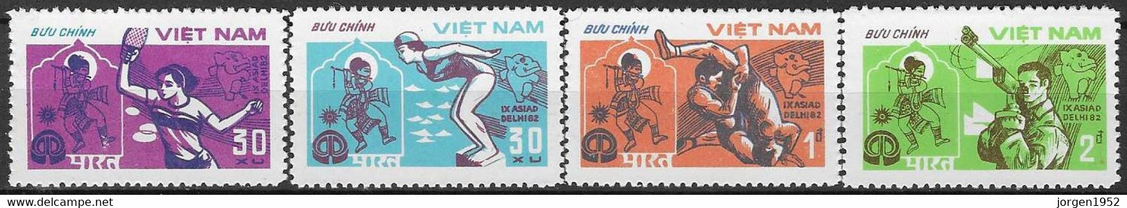 VIETNAM  # FROM 1982 STAMPWORLD 406-09** - Vietnam
