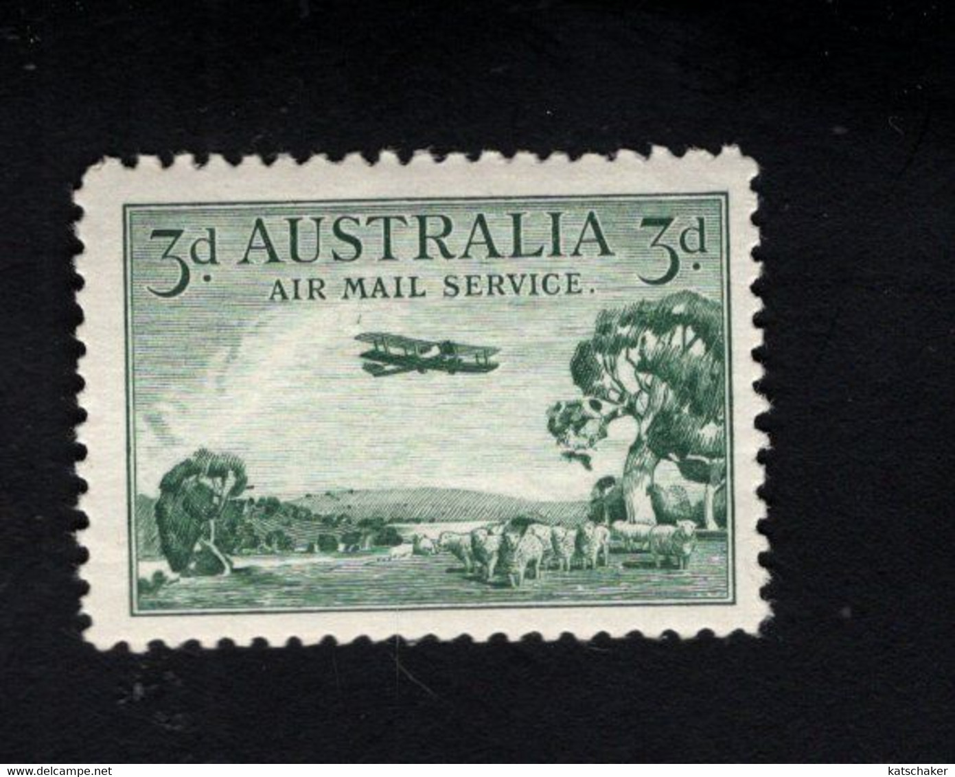 1370048368 1931 (XX) SCOTT C1 POSTFRIS MINT NEVER HINGEND  AIRPLANE OVER BUSH LANDS - Gebraucht