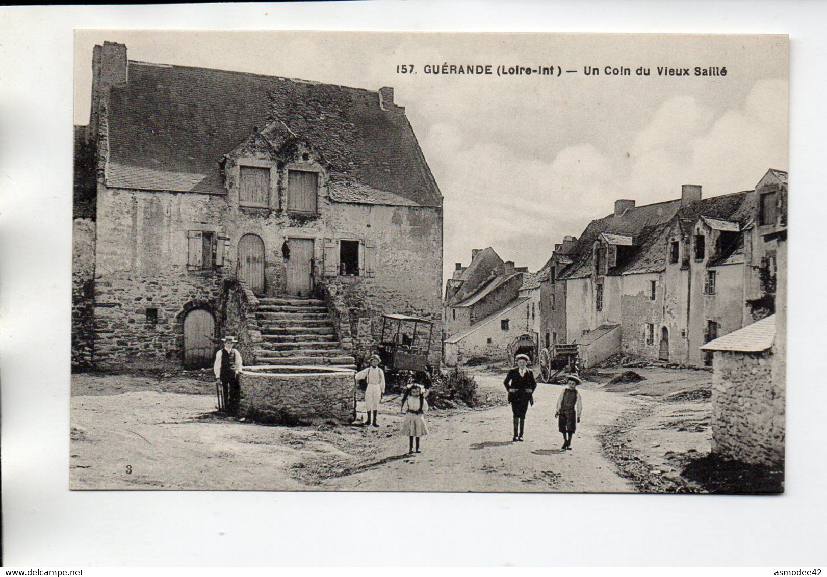 GUERANDE UN COIN DU VIEUX SAILLE - Guérande