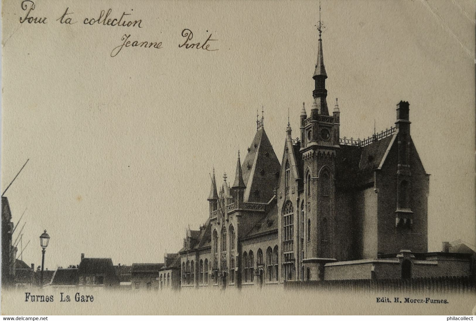 Veurne - Furnes //  LA Gare (ander Zicht) Ca 1900 Ed. More - Furnes - Veurne