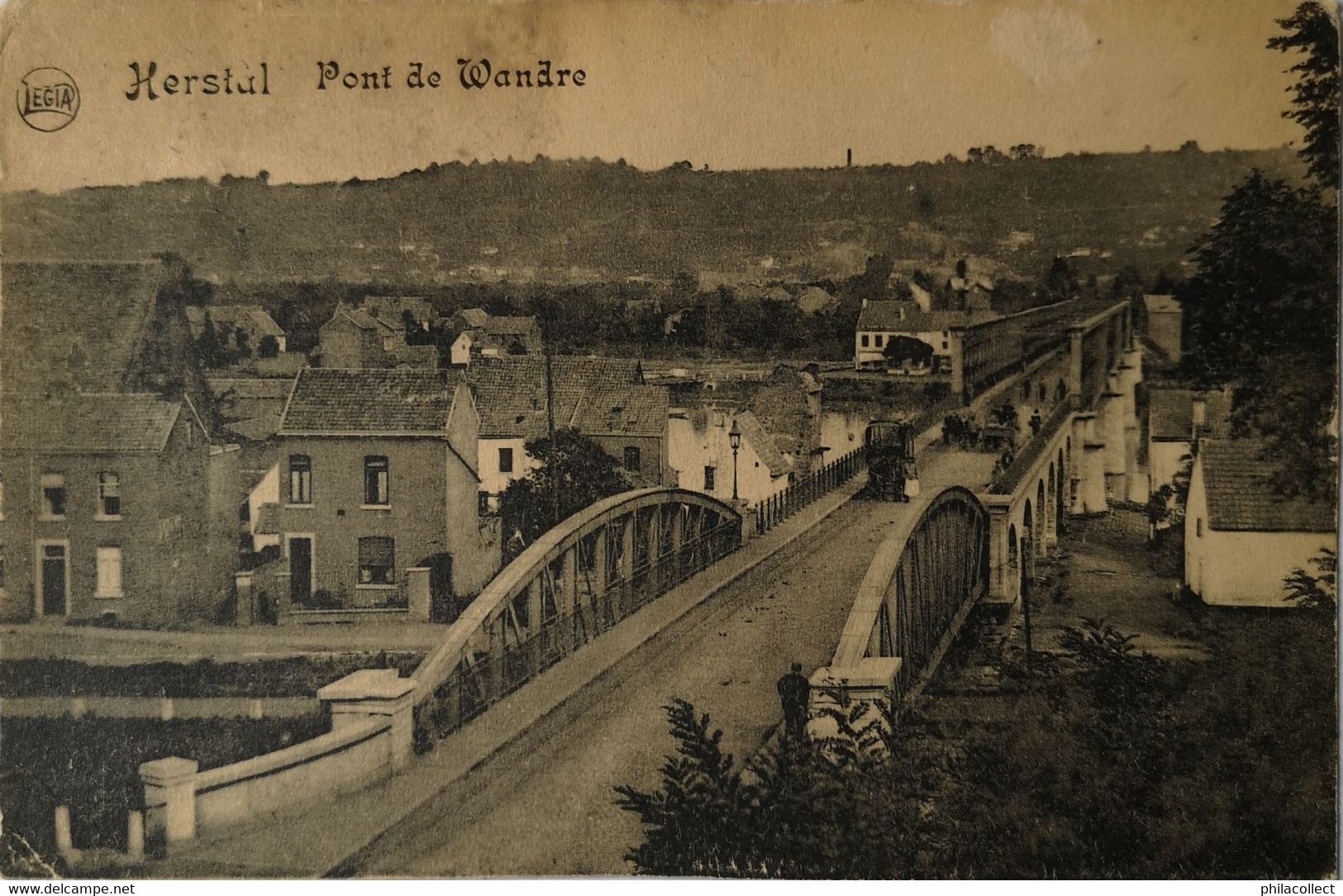 Herstal // Pont De Wandre 1920 Uitg. Legia // Iets Vlekkig - Herstal