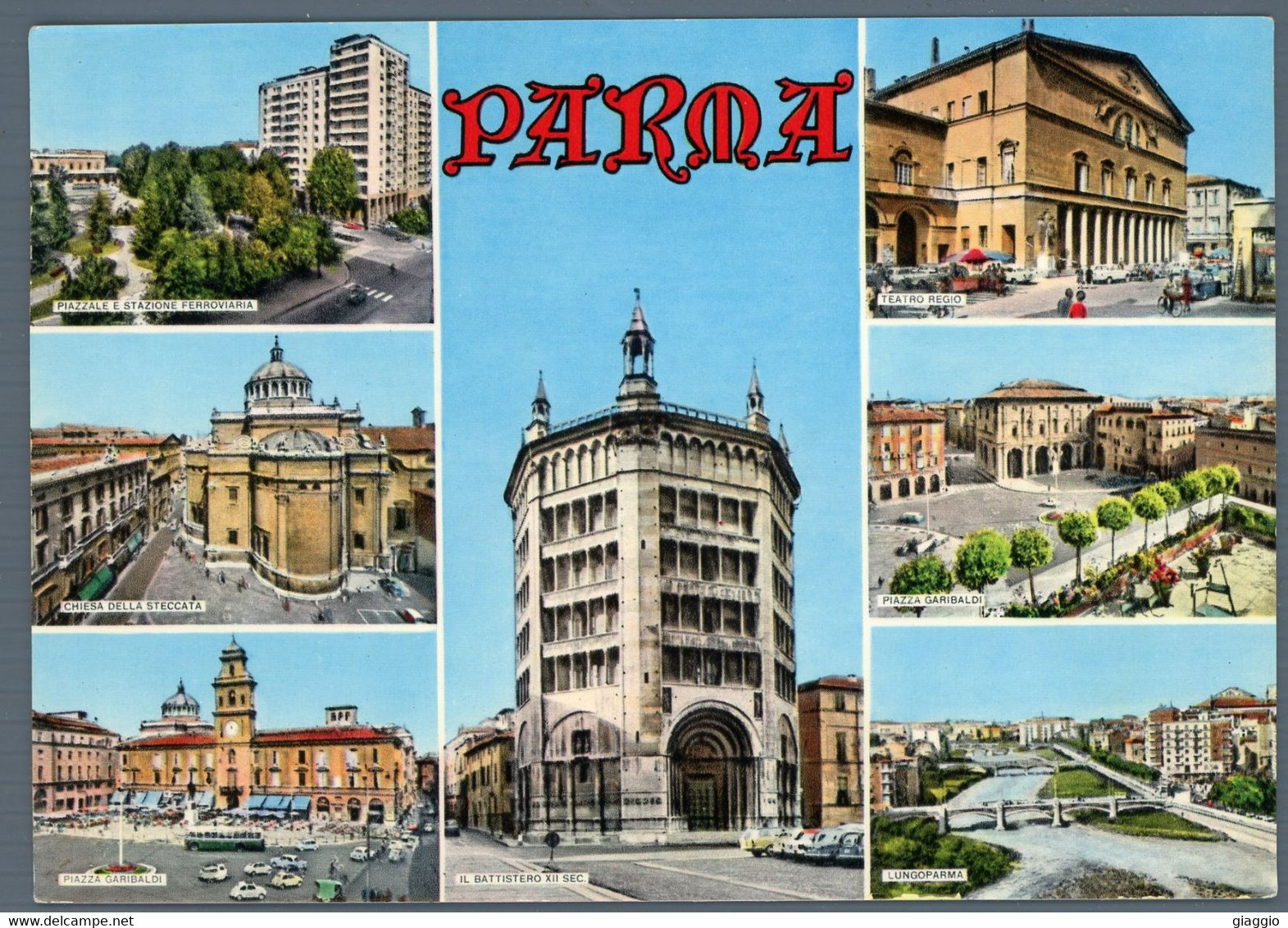 °°° Cartolina - Saluti Da Parma Vedute Viaggiata (l) °°° - Parma