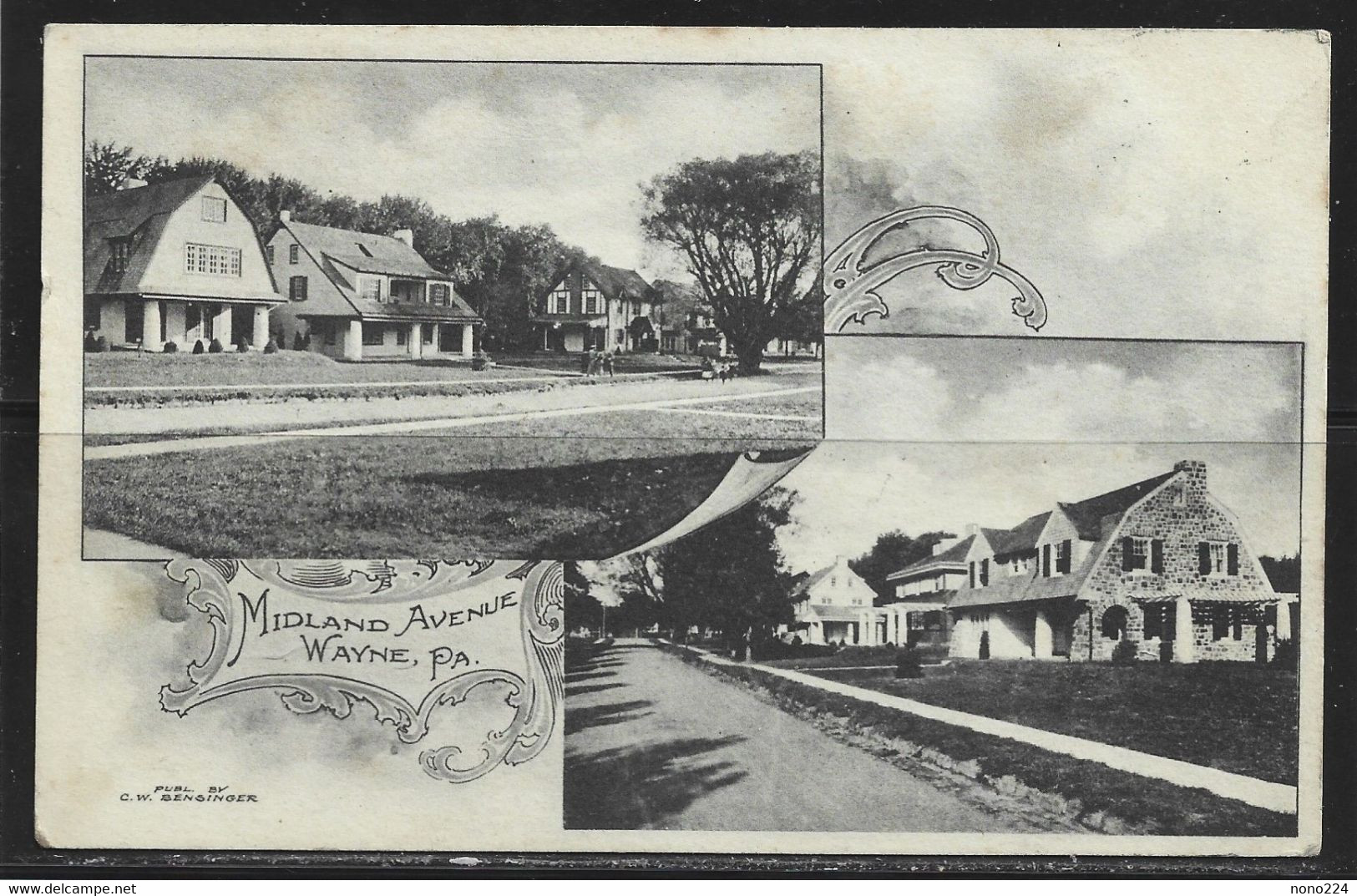 Carte P De 1912 ( Midland Avenue / Wayne Pa ) - Other & Unclassified