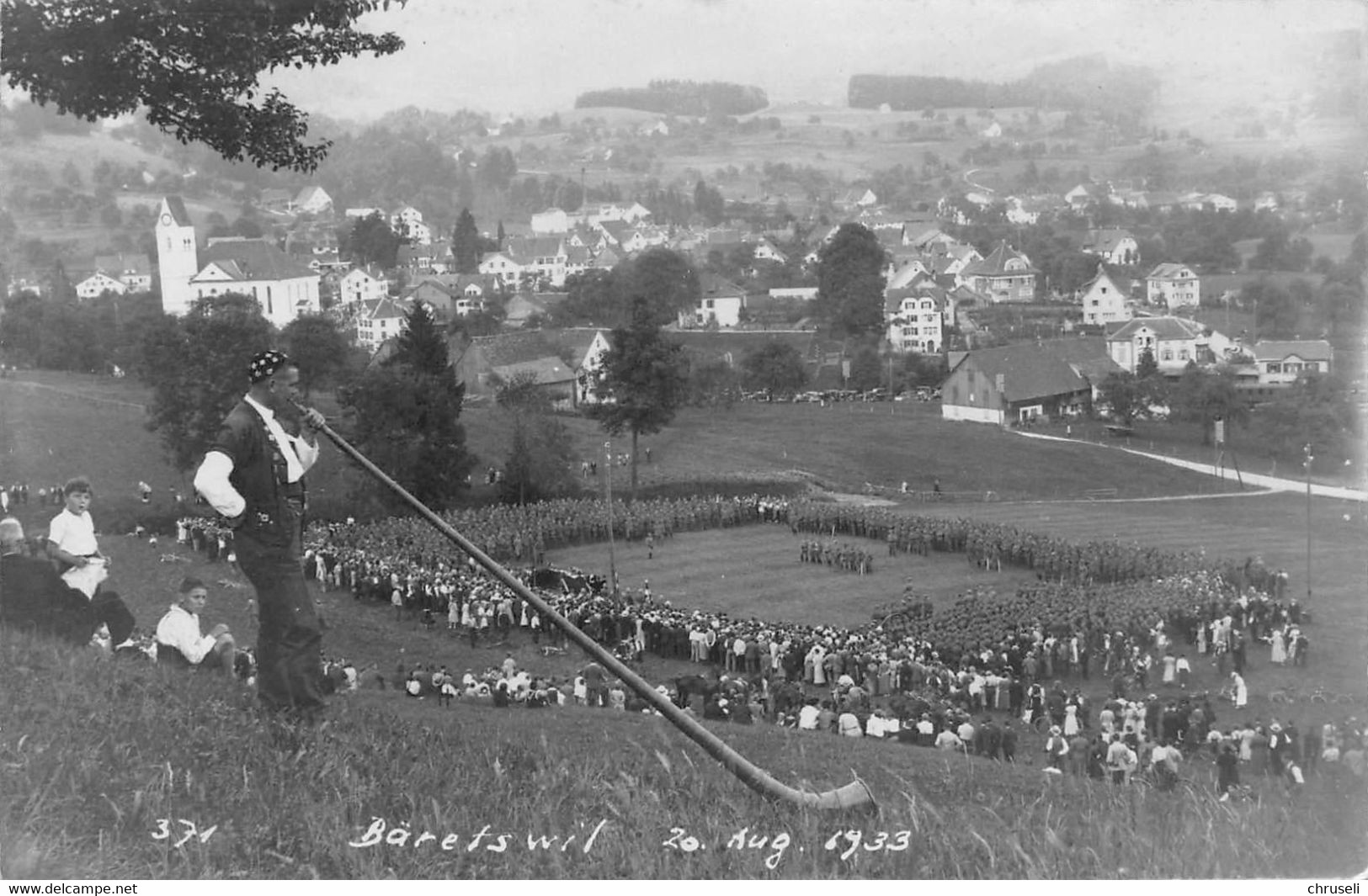 Bäretswil  Militäranlass 1933 - Bäretswil