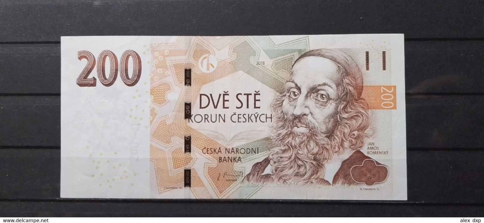 CZECH REPUBLIC P-NEW 200 KORUN  2018 SERIE H, XF - Tschechien