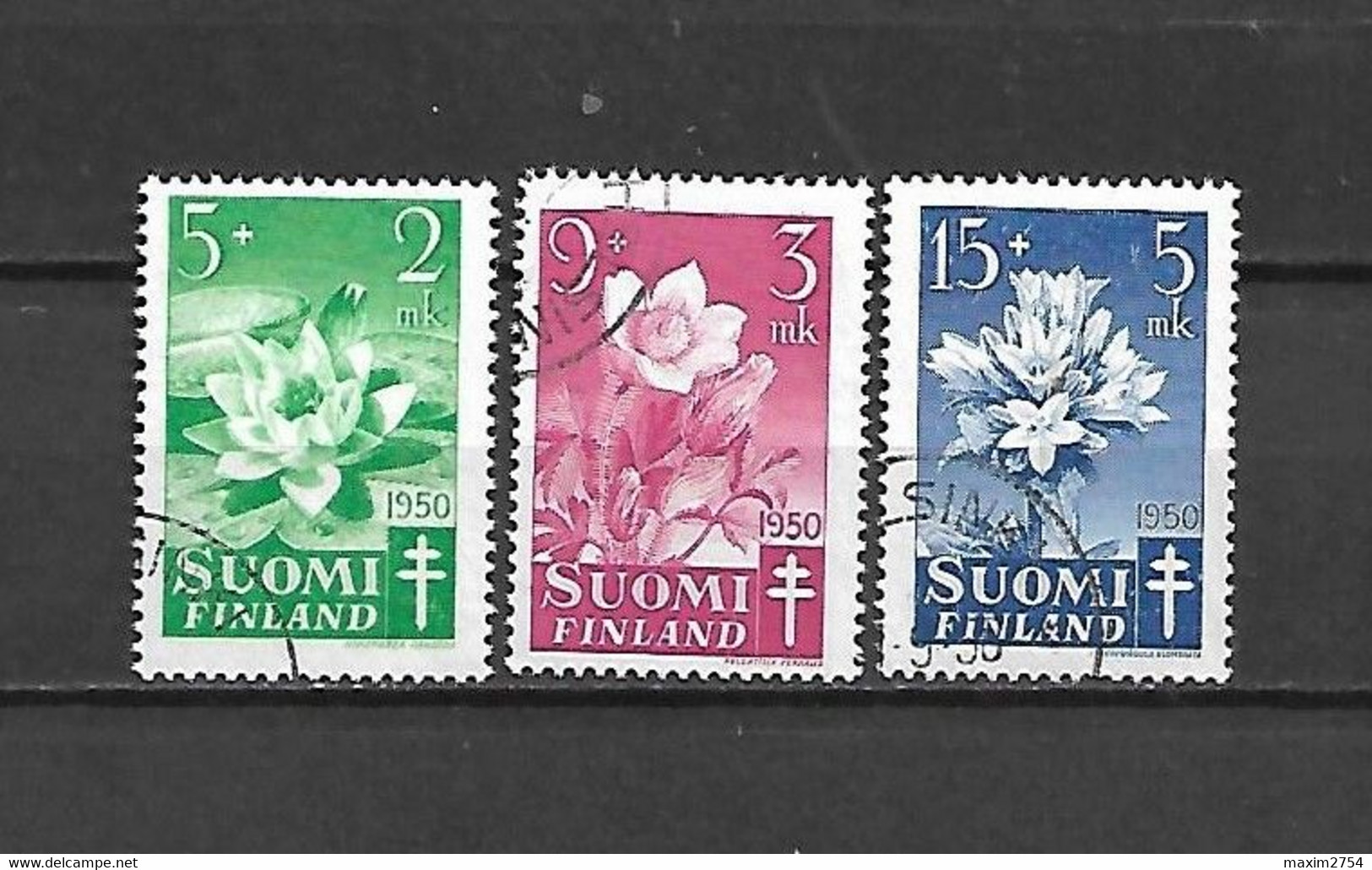 FINLANDIA - 1950 - N. 368/70 USATI (CATALOGO UNIFICATO) - Gebraucht