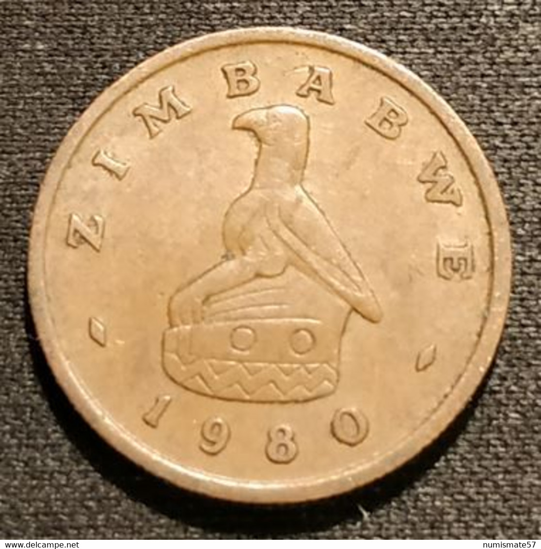 ZIMBABWE - 1 CENT 1980 - KM 1 - Simbabwe