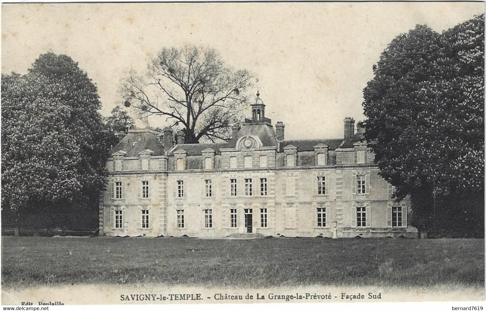 77     Savigny Le Temple  -  Chateau De La Grange La Prevote - Facade Sud - Savigny Le Temple