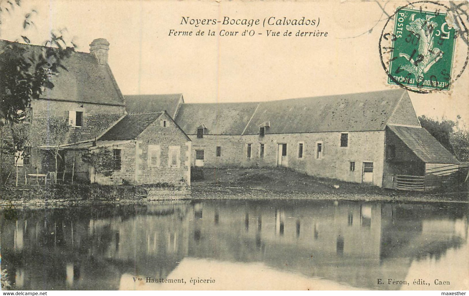 NOYERS BOCAGE Ferme De La Cour D'O Vue De Derrière - Autres & Non Classés